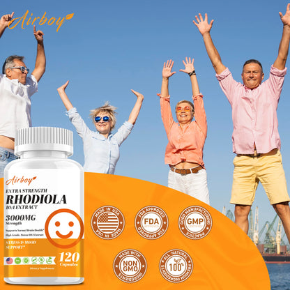 Rhodiola Stress and Energy Capsules