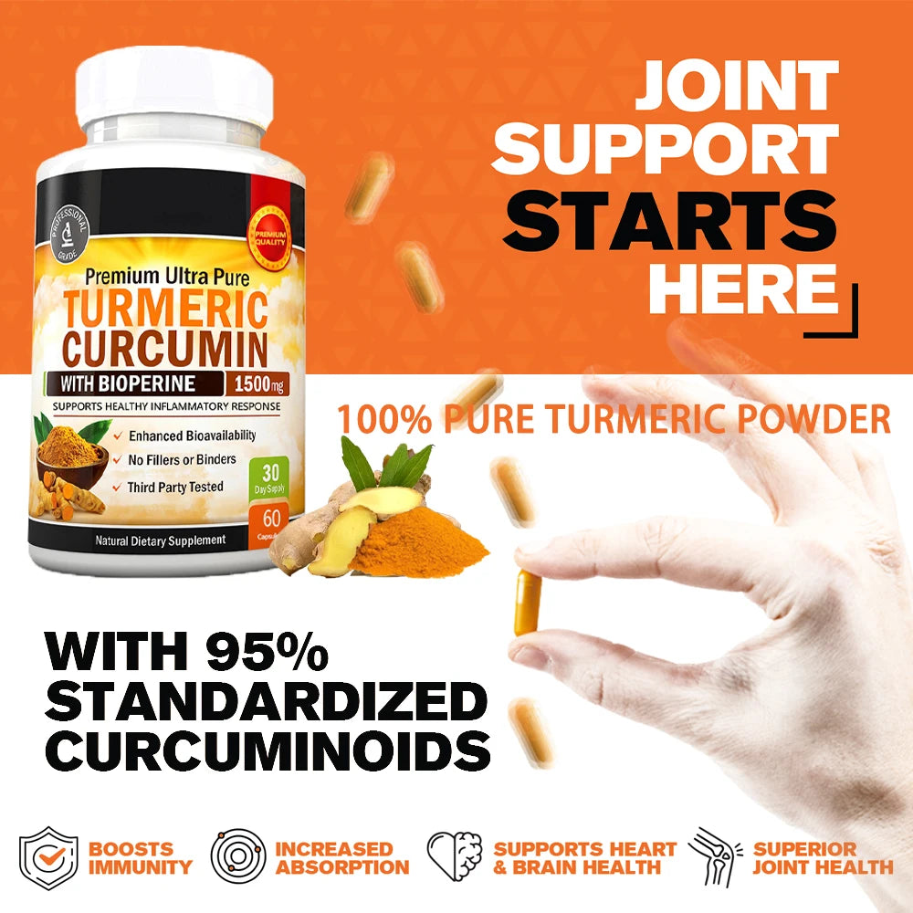 Curcumin Turmeric Joint Health Capsules