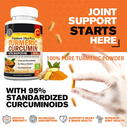 Curcumin Turmeric Joint Health Capsules