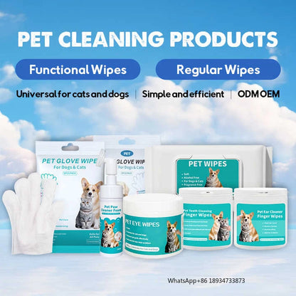 Organic Pet Dental Care Wipes