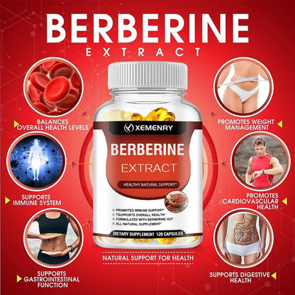 Berberine Vitamin Supplement for Glucose Support