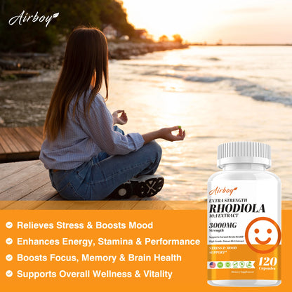 Rhodiola Stress and Energy Capsules
