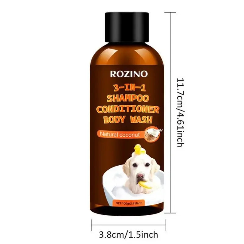 Plant-Based Dog Shampoo Natural Moisturizer