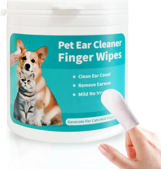 Natural Pet Ear Cleaning Wipes