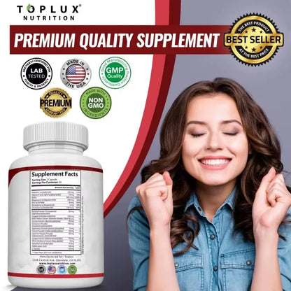 Heart Health Vitamin C Supplement Capsules