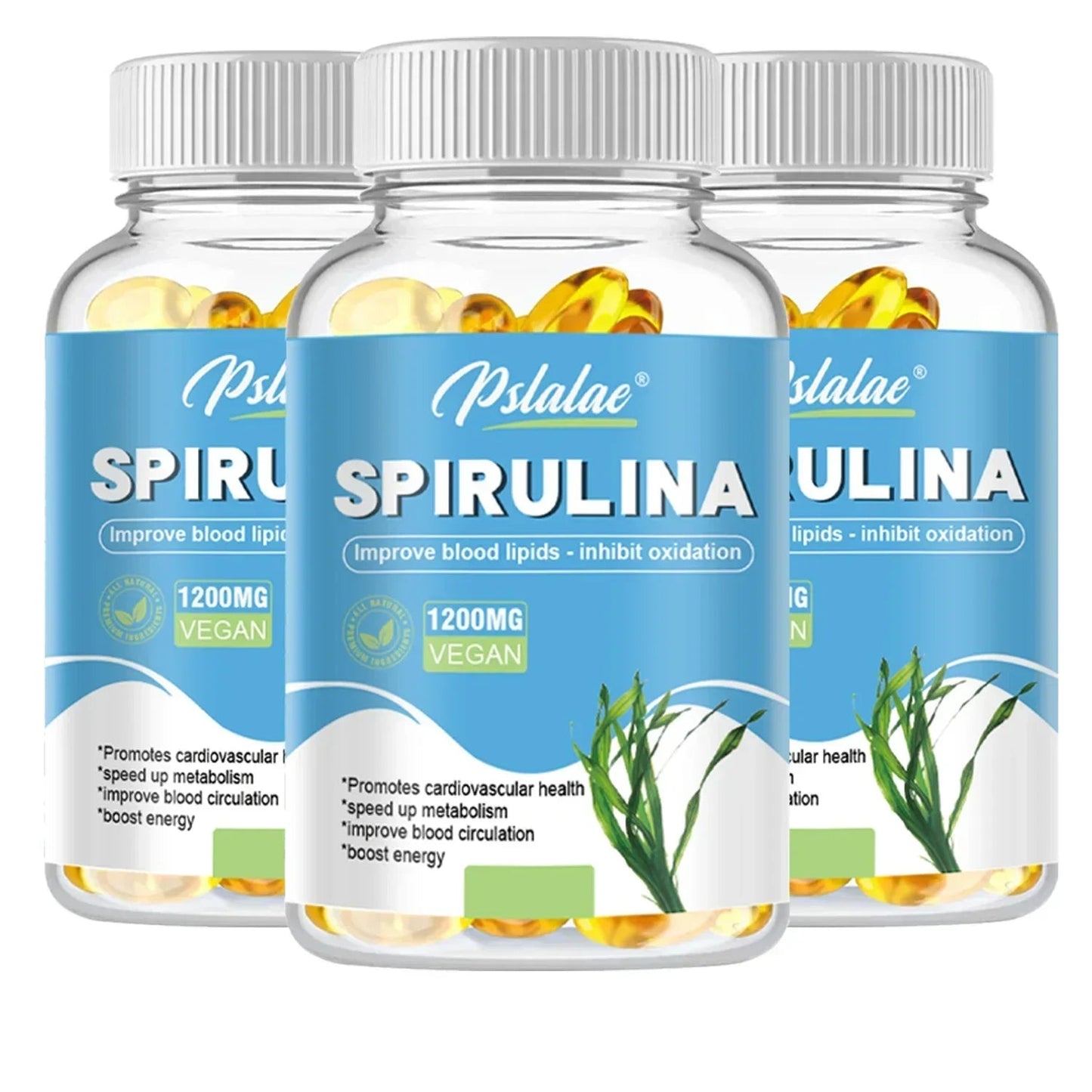 Organic Spirulina Immune Support Capsules