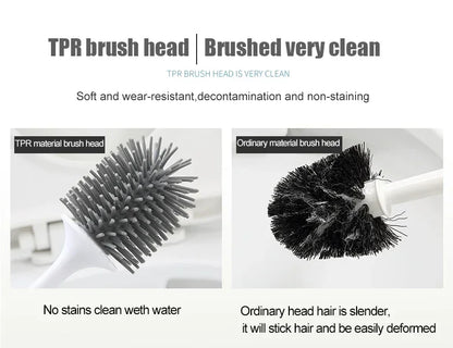 Bathroom Quick Drain Toilet Brush