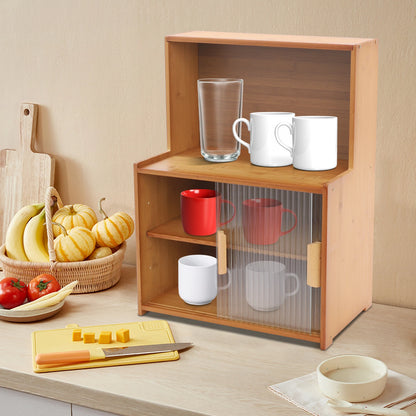 Sliding Door Kitchen Storage Cabinet