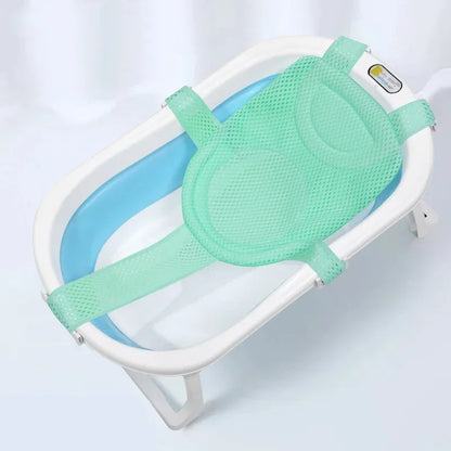 Newborn Bathtub Pillow with Anti-Slip Support