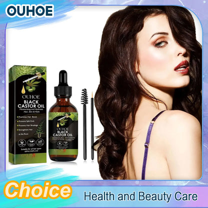 Black Castor Oil Natural Growth Treatment