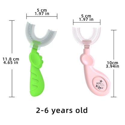 Children’s 360° U-Shaped Silicone Toothbrush