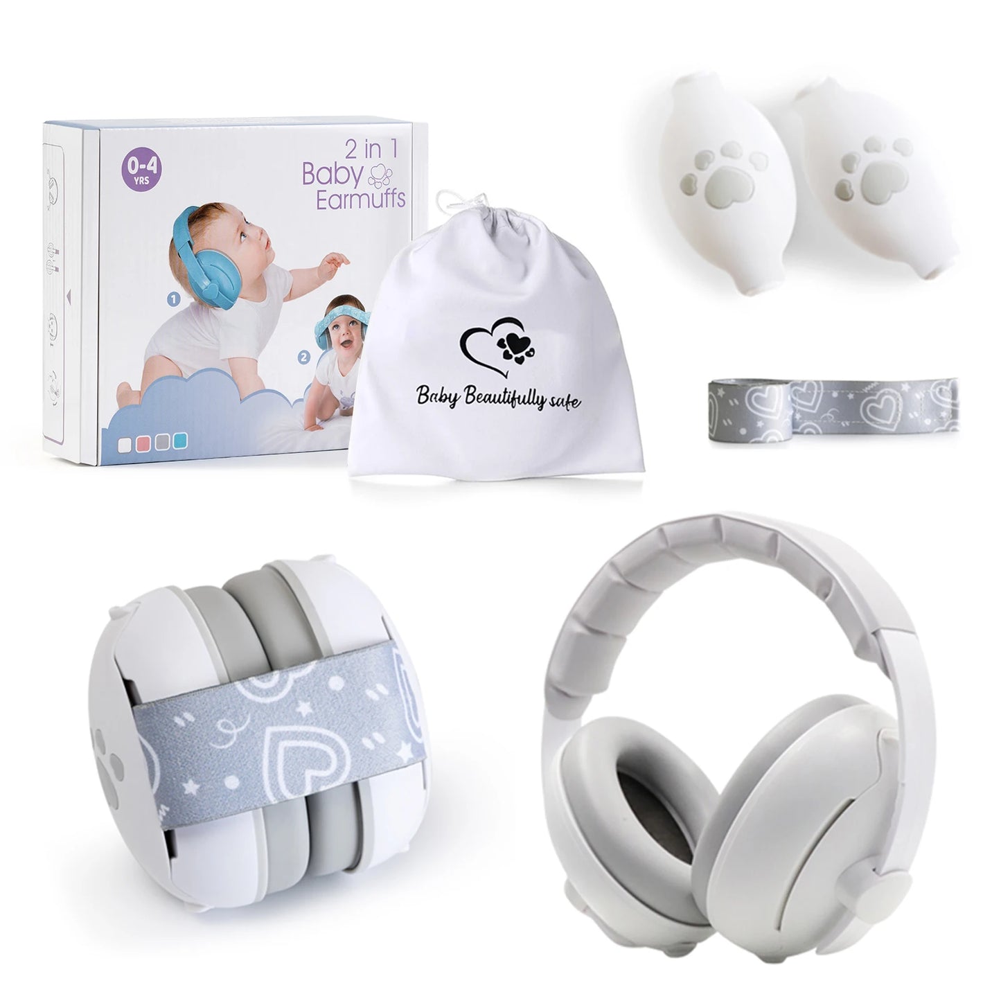 Infant Noise-Canceling Earplugs for Babies