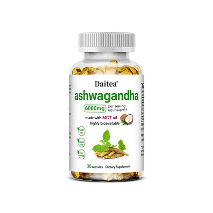 Vegan Ashwagandha Root Health Supplement