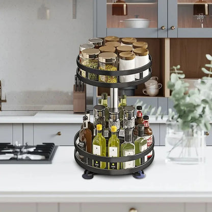 Rotating Pantry Spice Rack