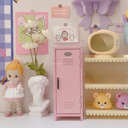 Pink Iron Cosmetic Organizer Rack