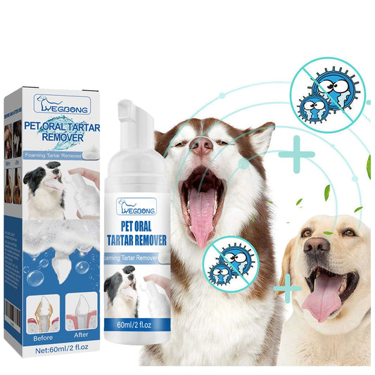 Natural Pet Dental Care Foam