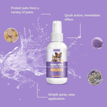 Natural Pet Flea Mite Spray