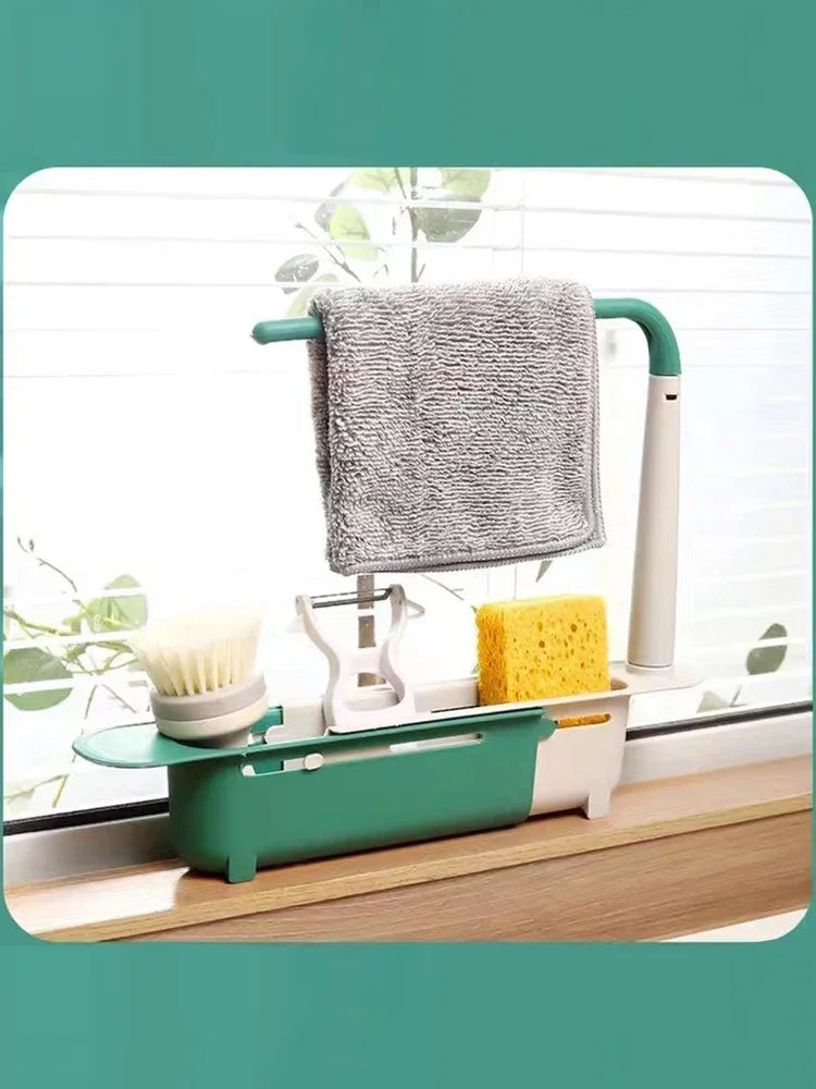 Telescopic Kitchen Sink Rack