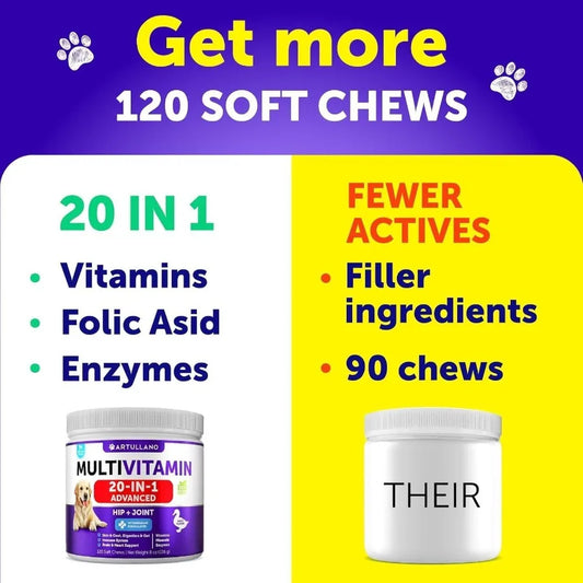 Natural Dog Multivitamin Joint Supplement