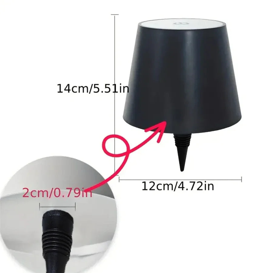 3-Color Touch Bottle Light
