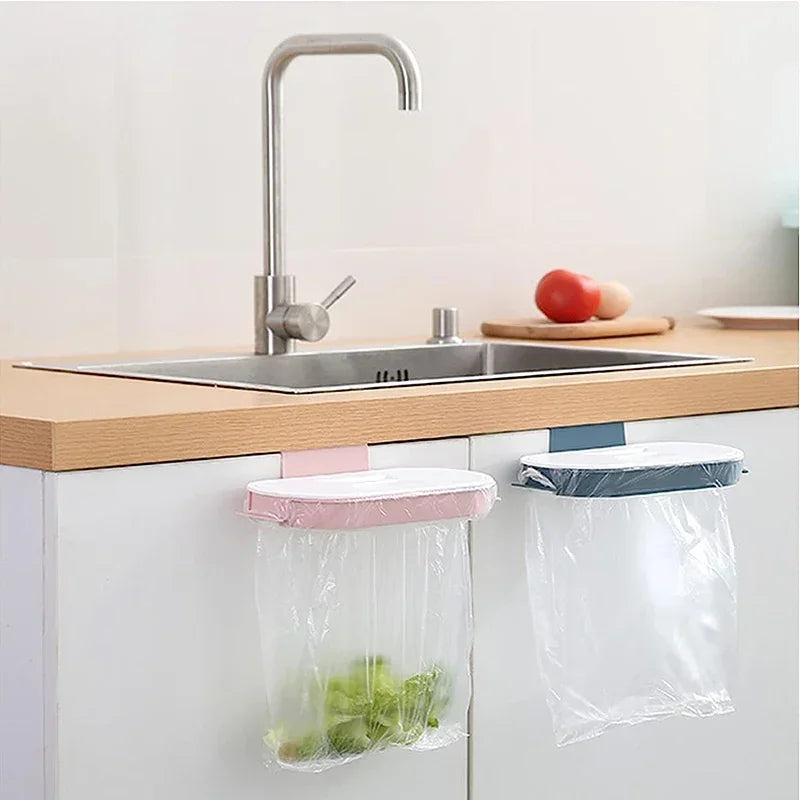 Hanging Kitchen Trash Storage Rack