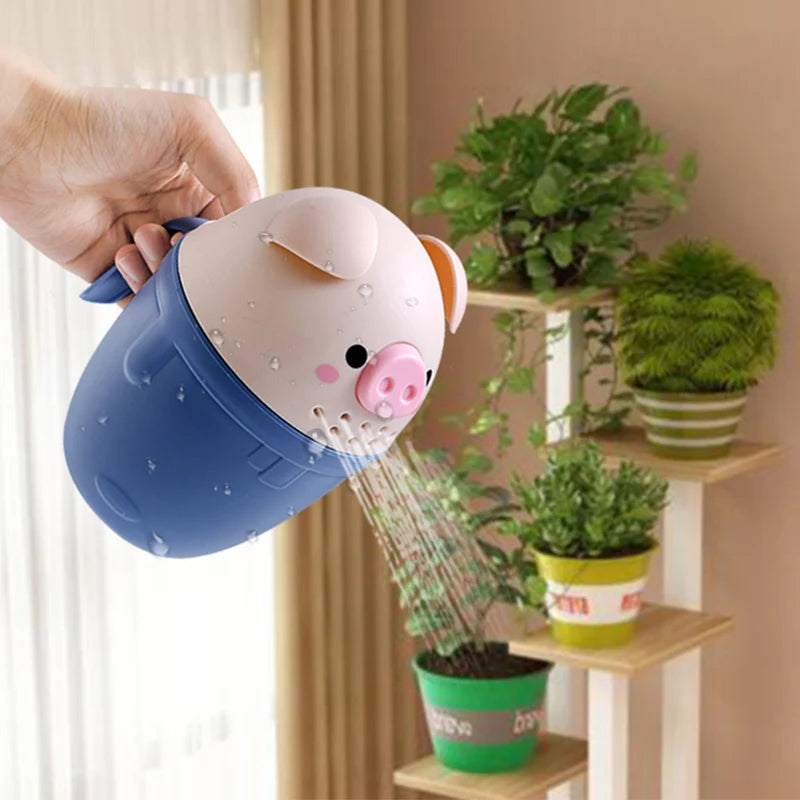 Cute Baby Piggy Shampoo Rinse Cup