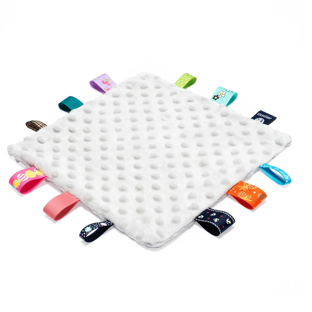 Newborn Comforting Towel Blanket with Taggies