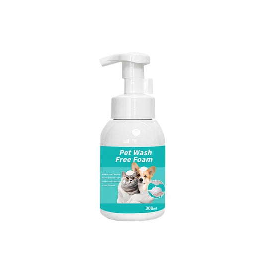 Natural Waterless Pet Shampoo Foam