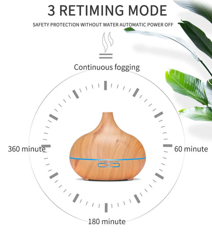 500ml Ultrasonic Aroma Humidifier