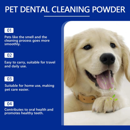 Dog Teeth Cleaning Powder Natural Formula