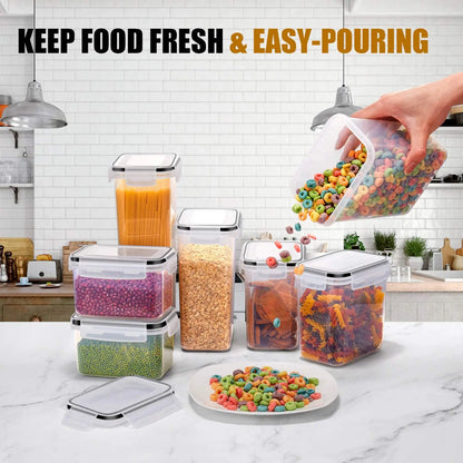 7-Piece Airtight Kitchen Storage Container Set