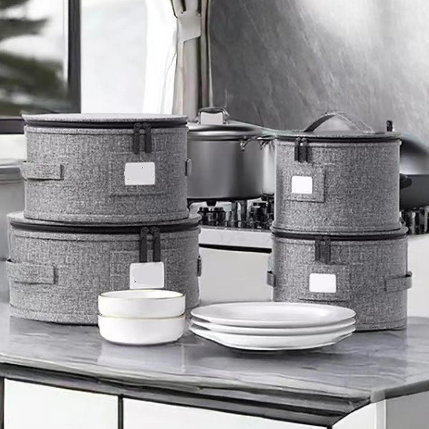 Sturdy Dish Organizer Containers