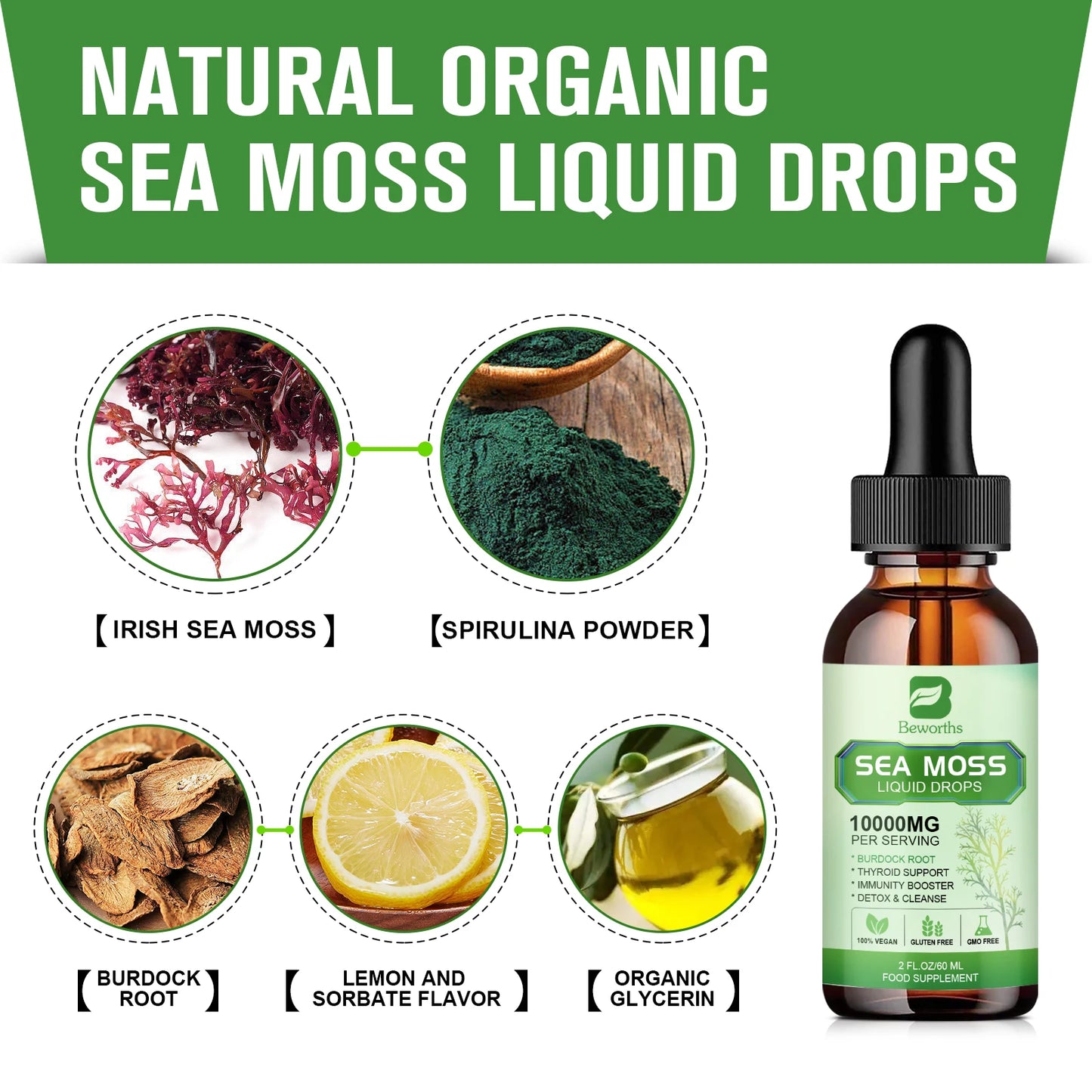 Organic Sea Moss Supplement