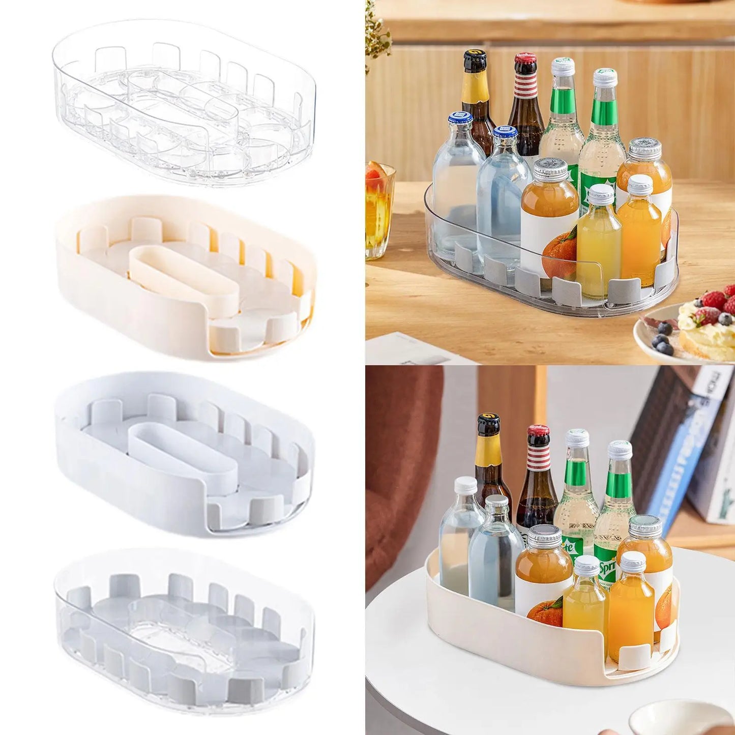 Refrigerator Condiment Storage Tray