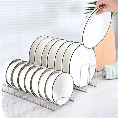 Stainless Steel Kitchen Dish Organizer Rack