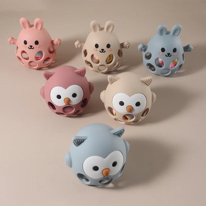 Owl Shaped Silicone Baby Teether
