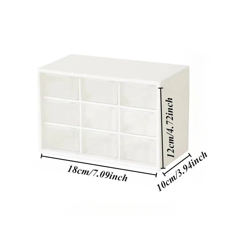 9 Drawer Storage Organizer Unit