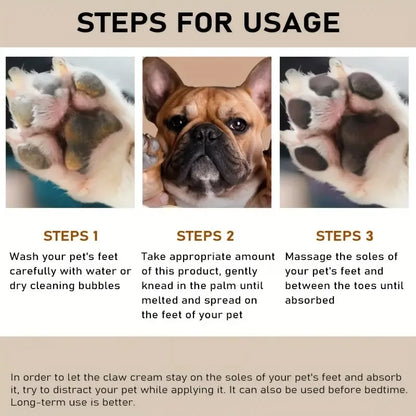 Natural Pet Paw Care Cream