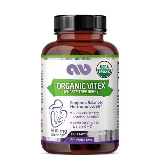 Organic Vitex Herbal Supplement Capsules