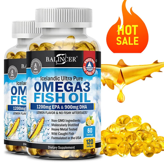 Heart Brain Health Omega-3 Supplement