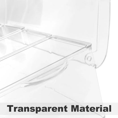 Clear Acrylic Kitchen Seasoning Storage Box