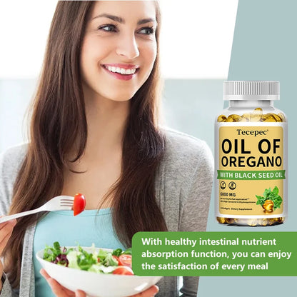 Oregano Black Seed Health Supplement