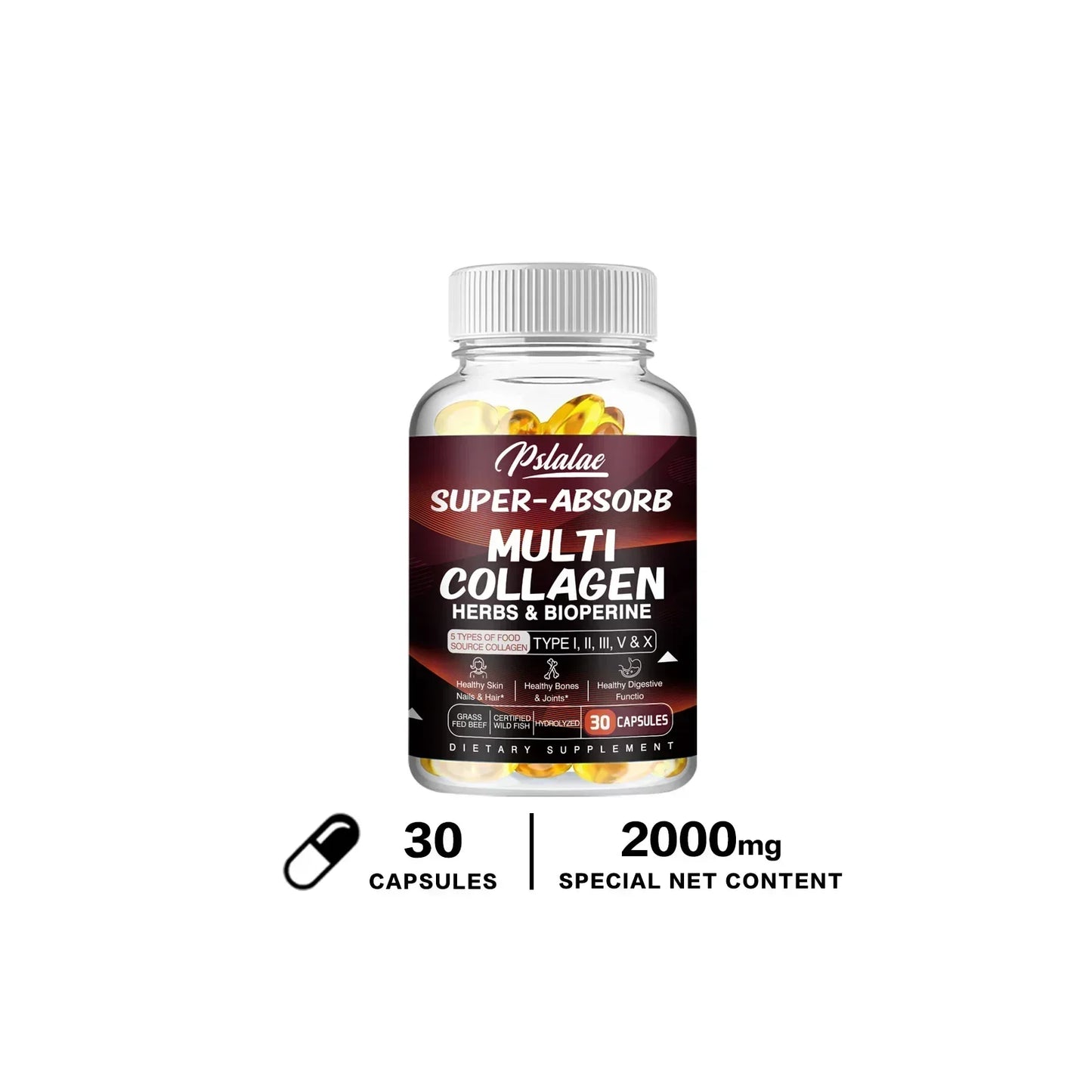 Organic Multi Collagen with Piperine for Absorption