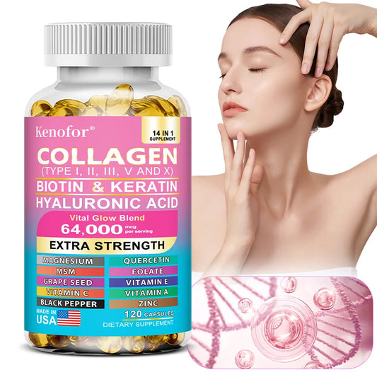 Collagen Biotin Keratin Vitamin Supplement
