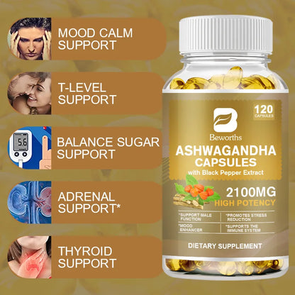 Ashwagandha Root Energy & Sleep Supplement