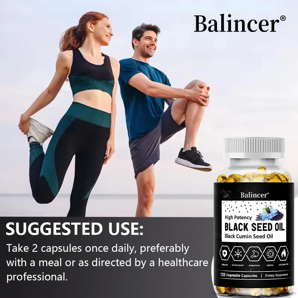 Organic Black Seed Oil Capsules