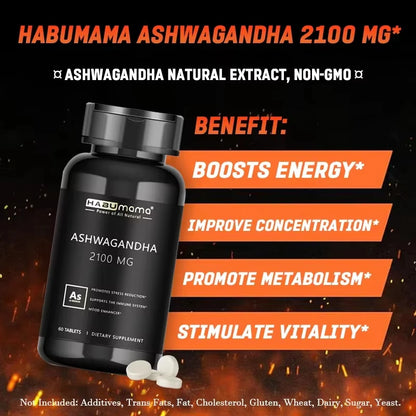 Organic Ashwagandha Men’s Energy Supplement