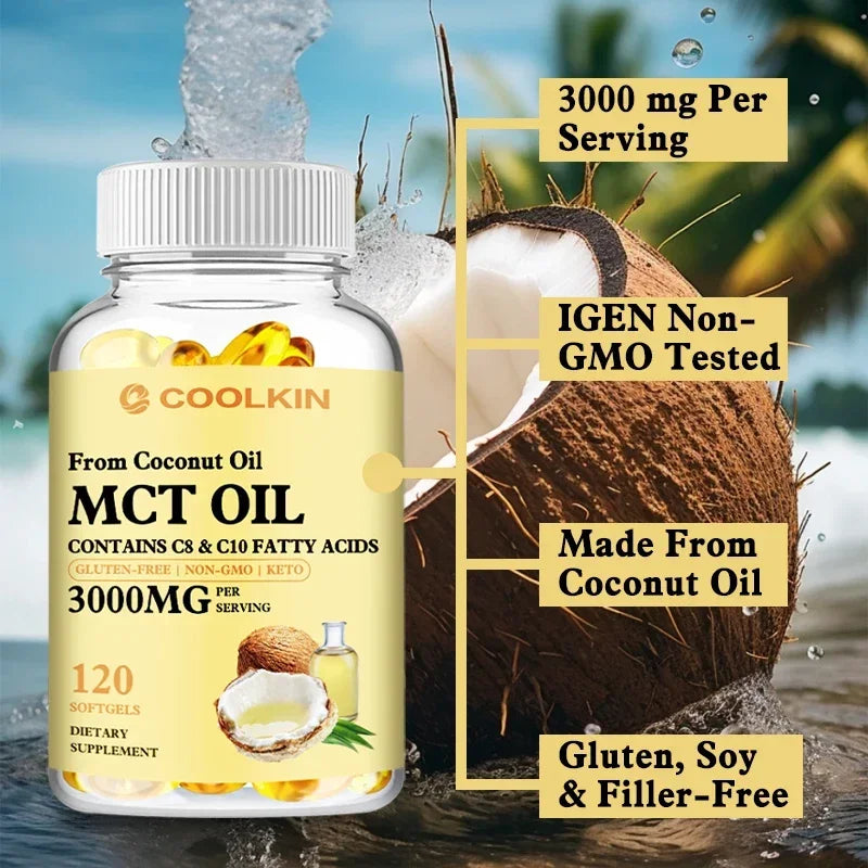 Organic MCT Oil Energy Supplement