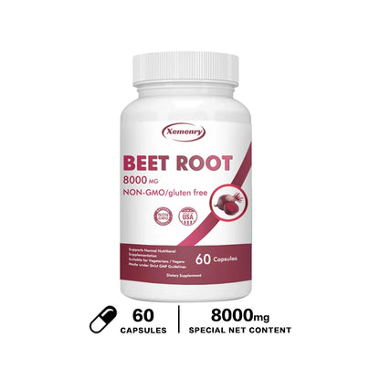 Organic Beetroot Athletic Health Capsules
