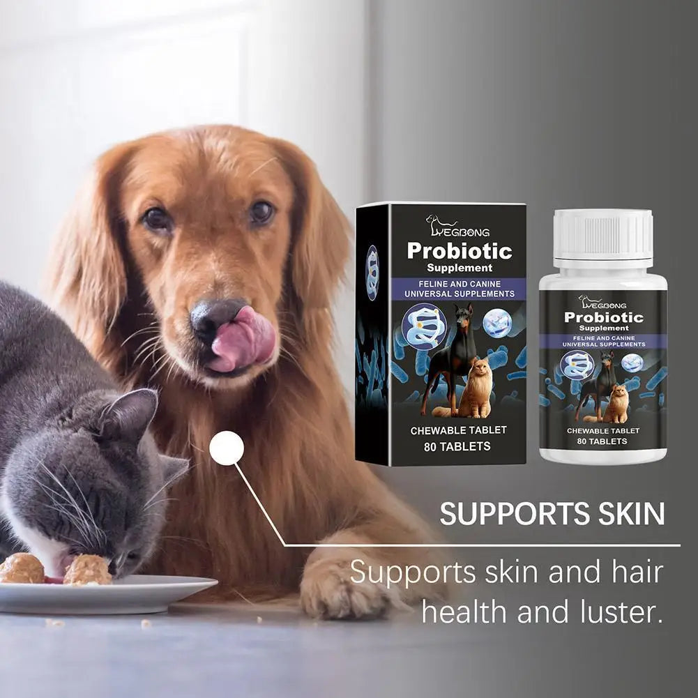 Natural Pet Probiotic Digestive Supplement